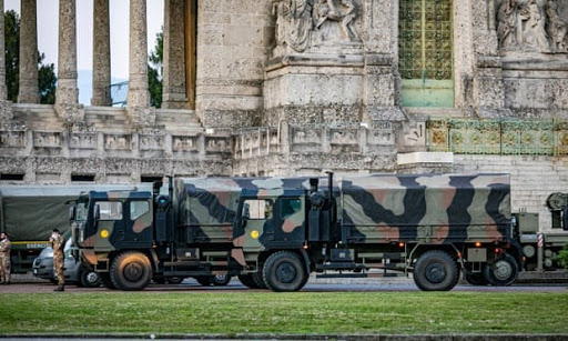 Italian military transport coffins